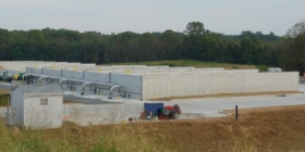Howard County aerated composting facility