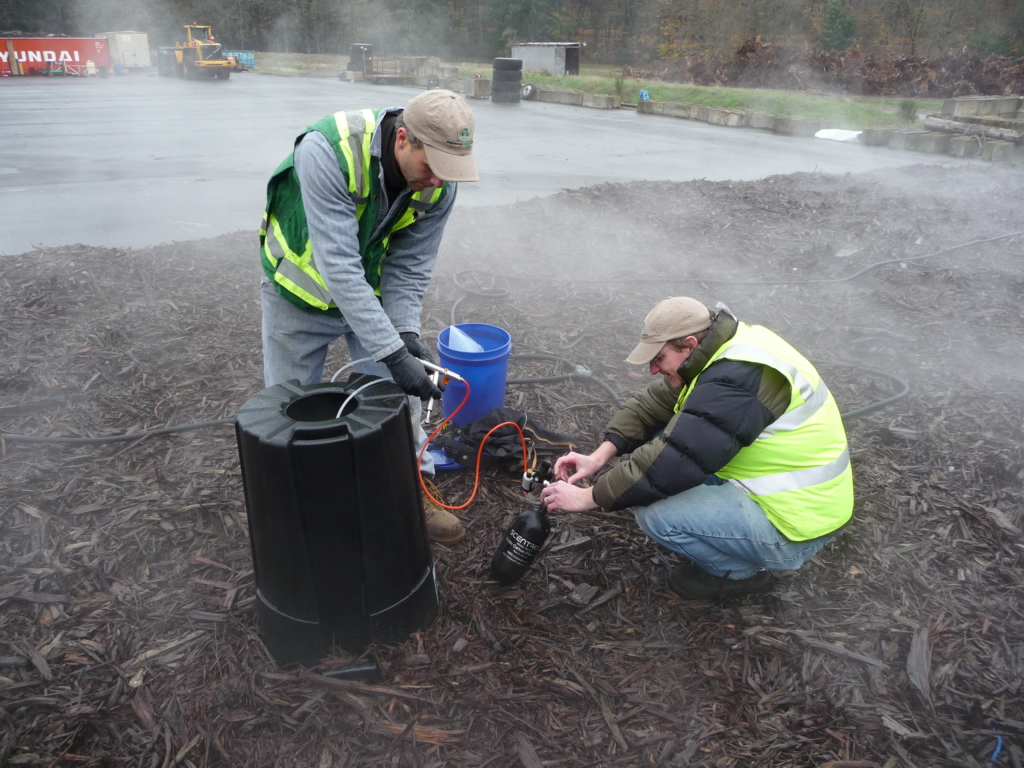 compost engineers in feild