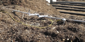 pipe on grade compost system