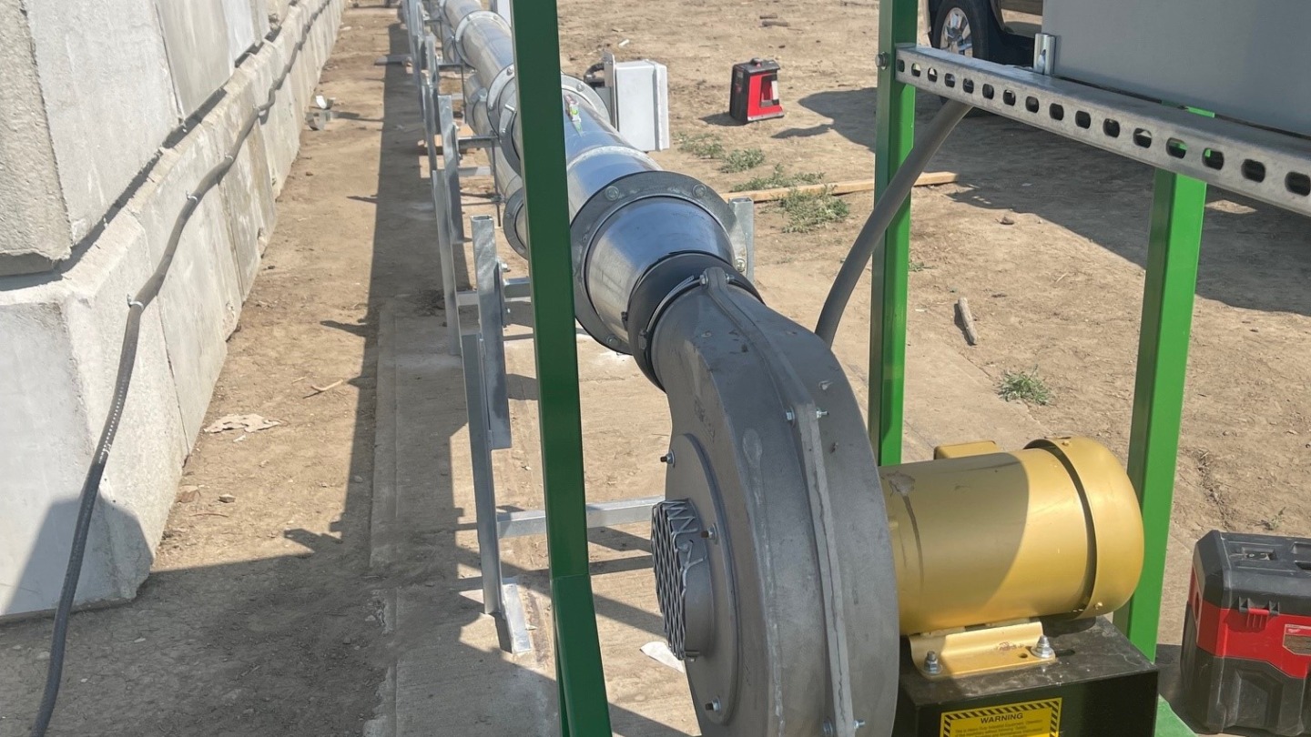 Assembled ducting and controls